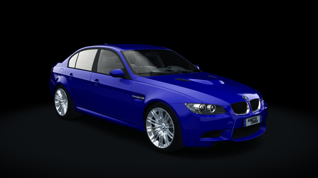 BMW M3 E90 Manual, skin Cs_Blue