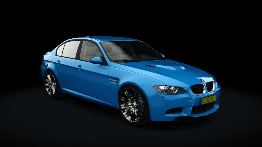 BMW M3 E90 Manual, skin Laguna_Seca_Blue