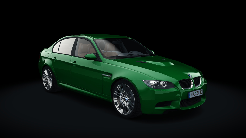 BMW M3 E90 Manual, skin envy_parrot_green