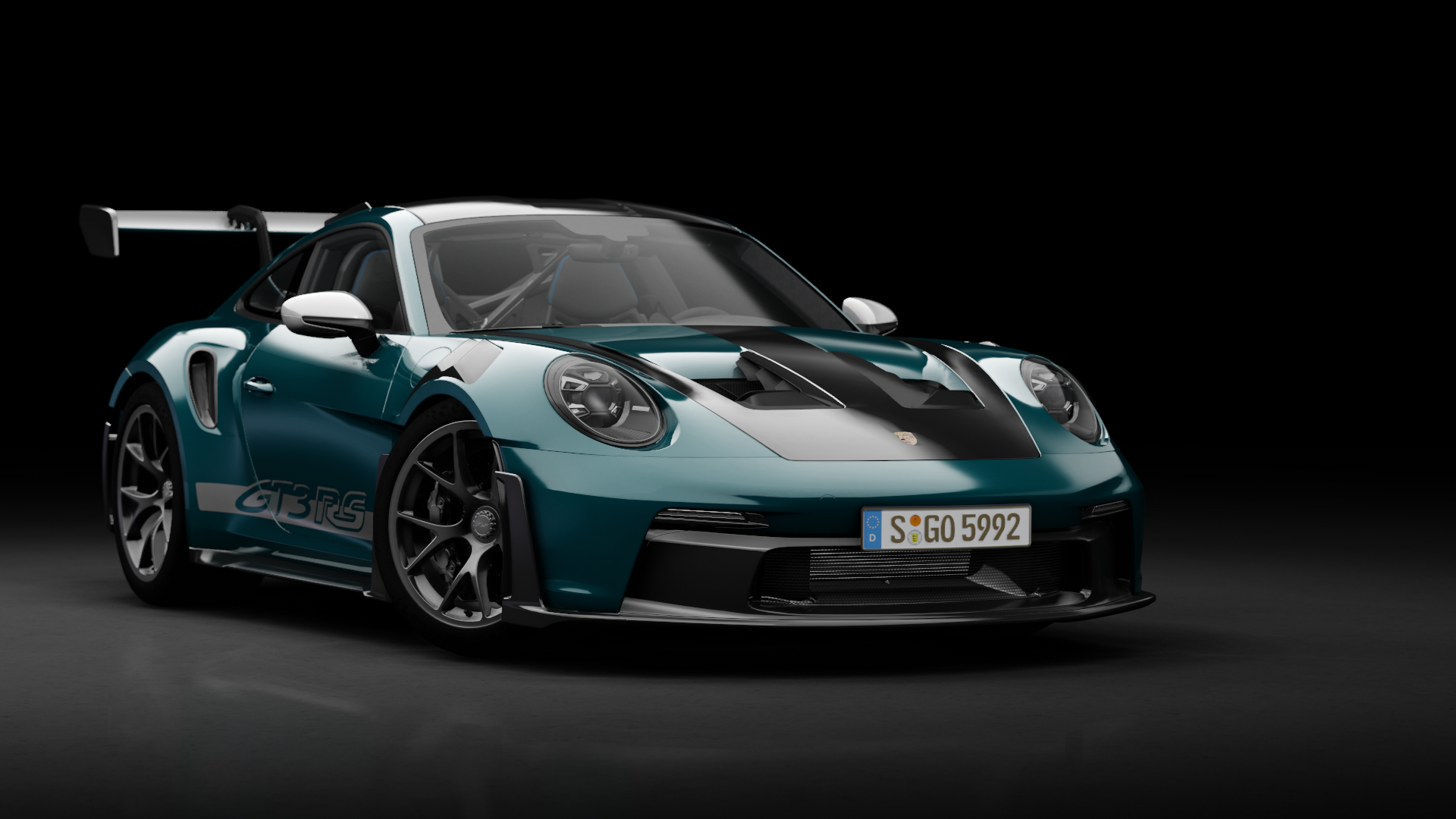 Porsche 911 GT3 RS (992) Weissach Package, skin 117_pts_fjordgreen