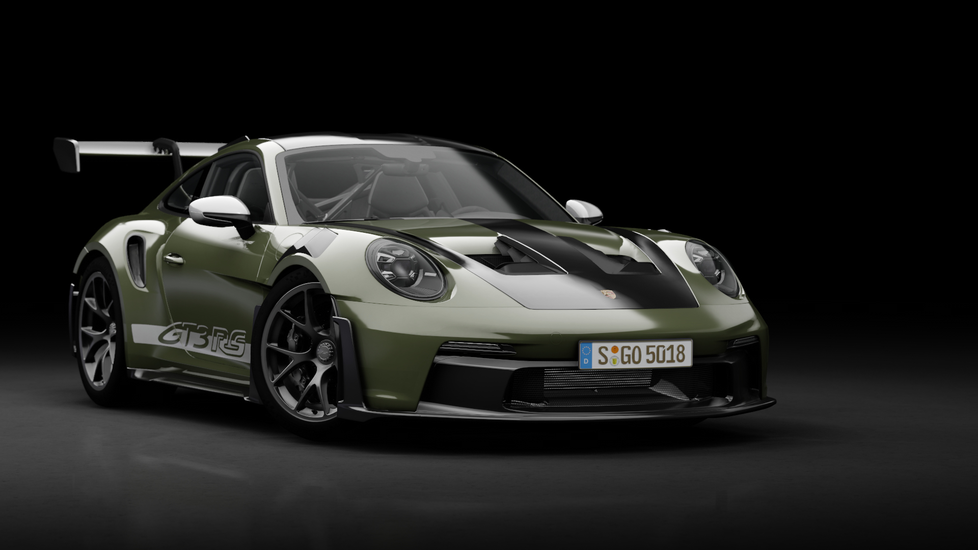 Porsche 911 GT3 RS (992) Weissach Package, skin 118_pts_natoolive