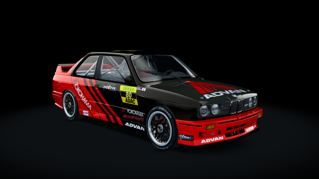 BMW M3 E30 Gr.A 92, skin Advan_JapanGT