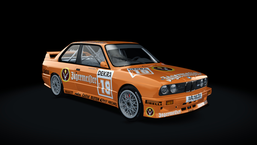 BMW M3 E30 Gr.A 92, skin Jagermeister_Hahne_19