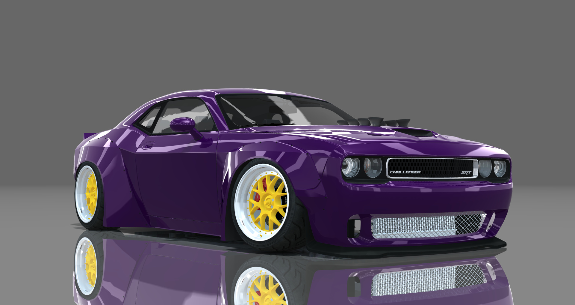 DTP Dodge Challenger SRT8, skin darkpurple