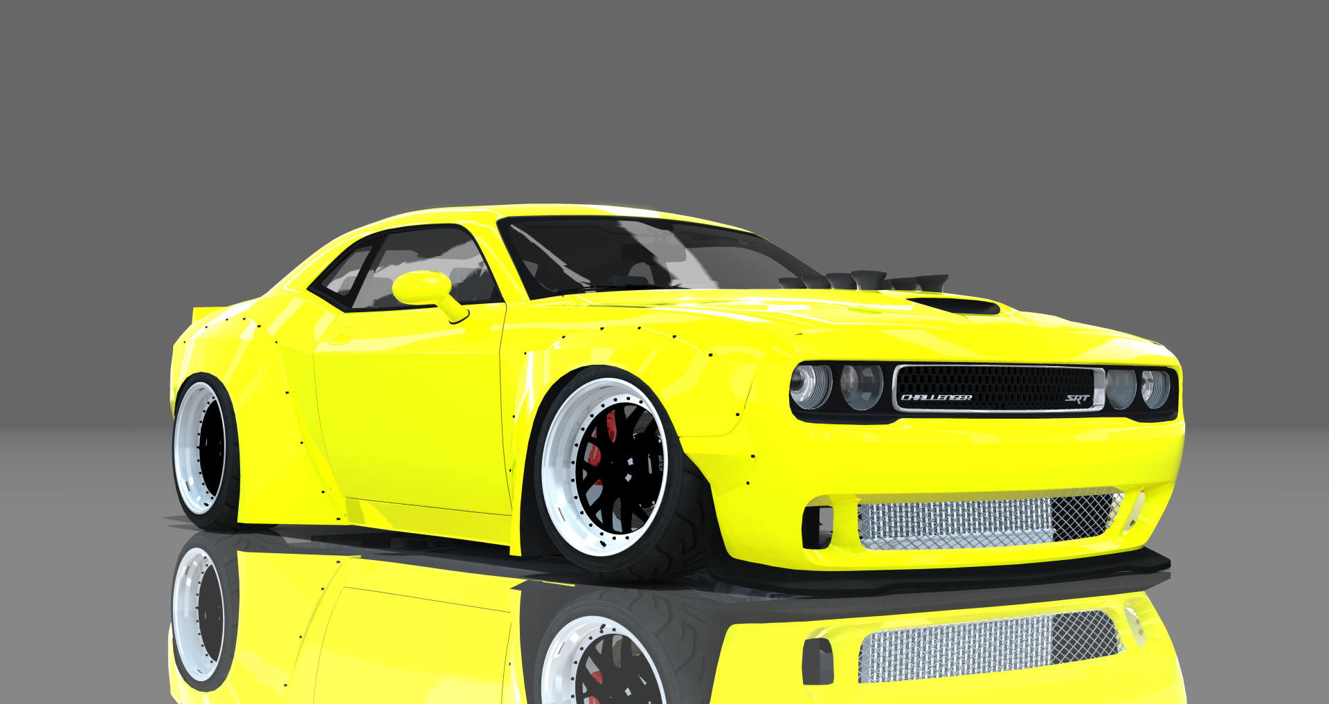DTP Dodge Challenger SRT8, skin yellowstar
