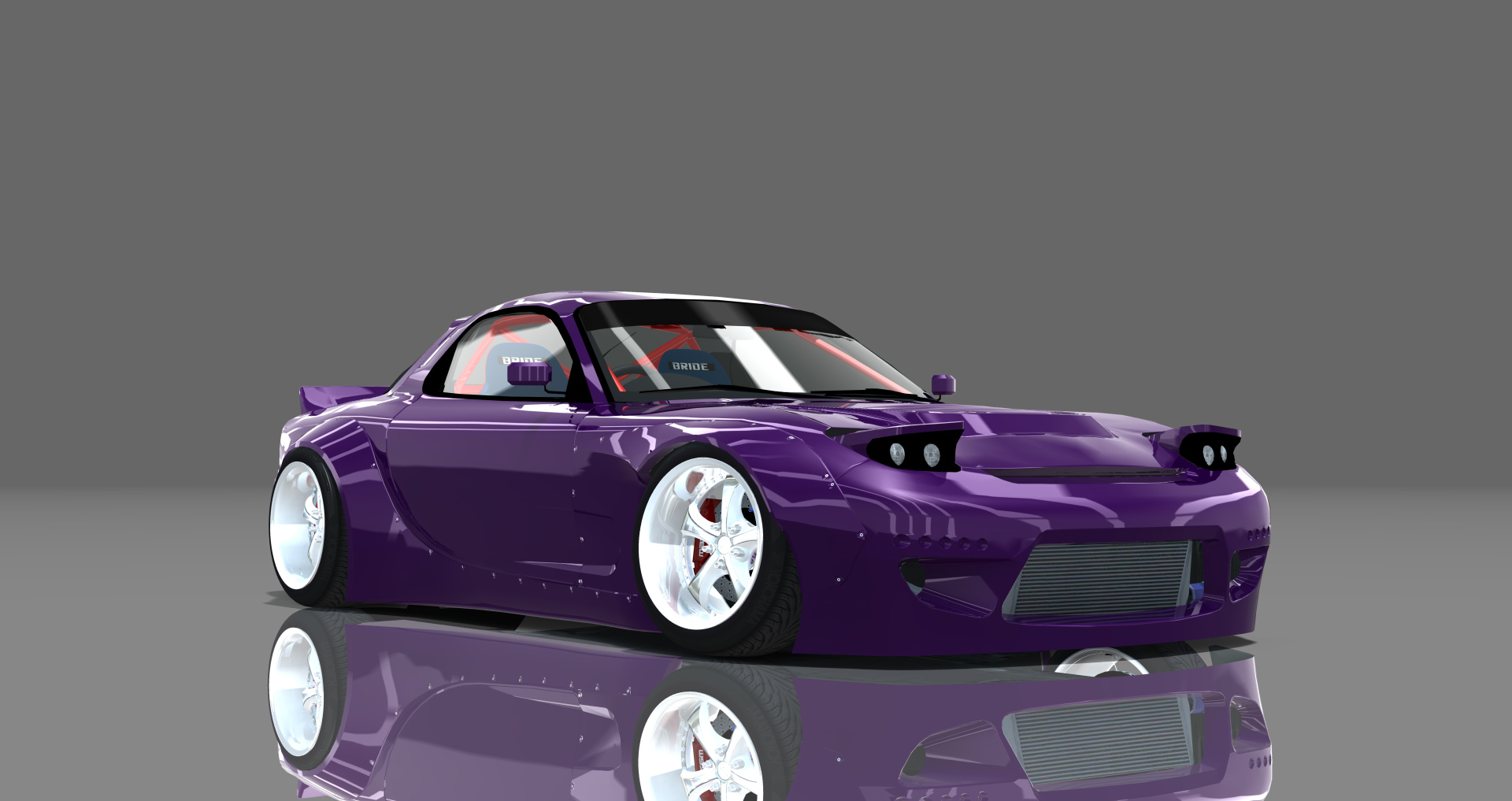 DTP Mazda RX7 FD3SRB, skin darkpurple