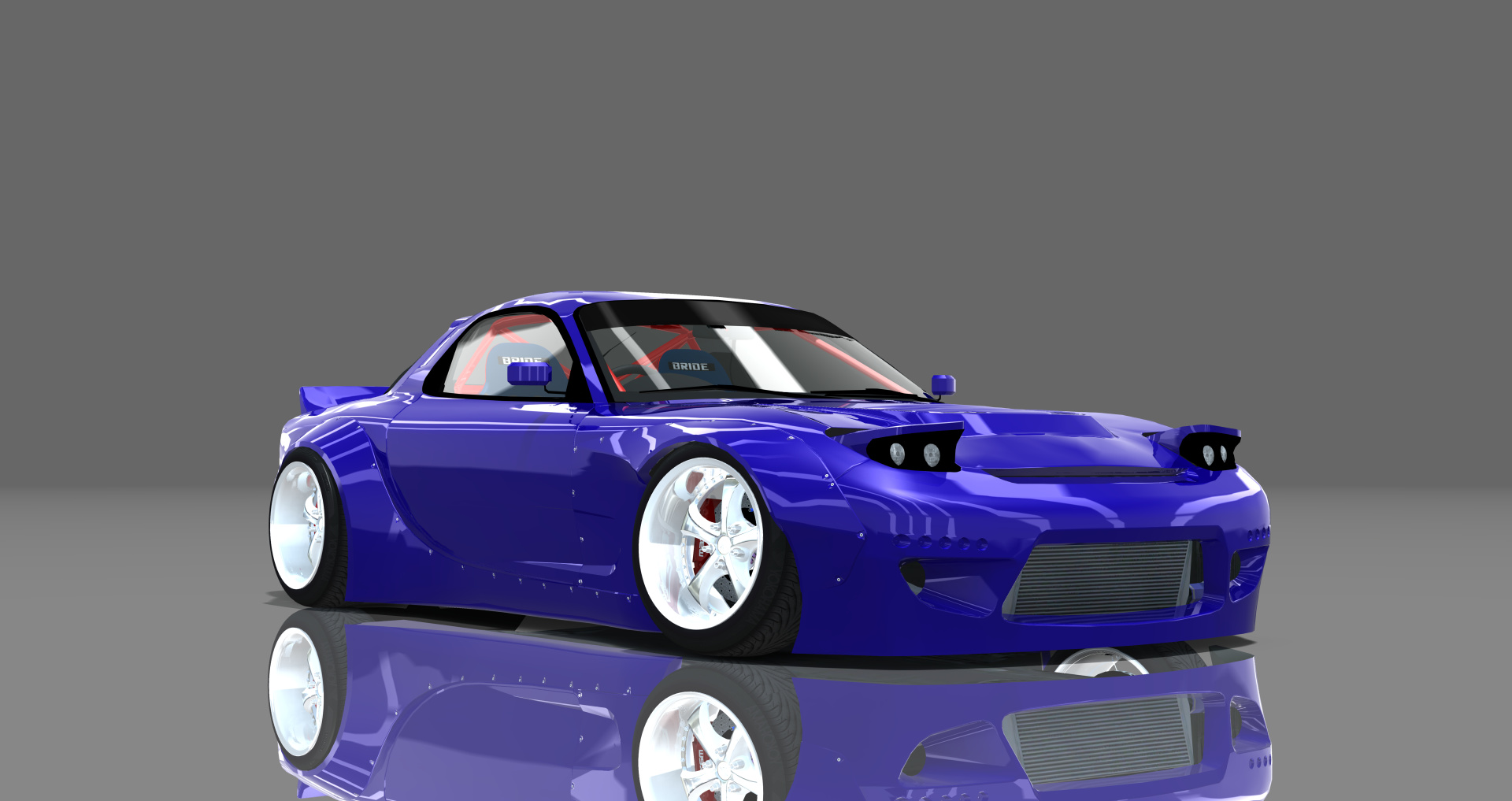 DTP Mazda RX7 FD3SRB, skin supersonic_blue