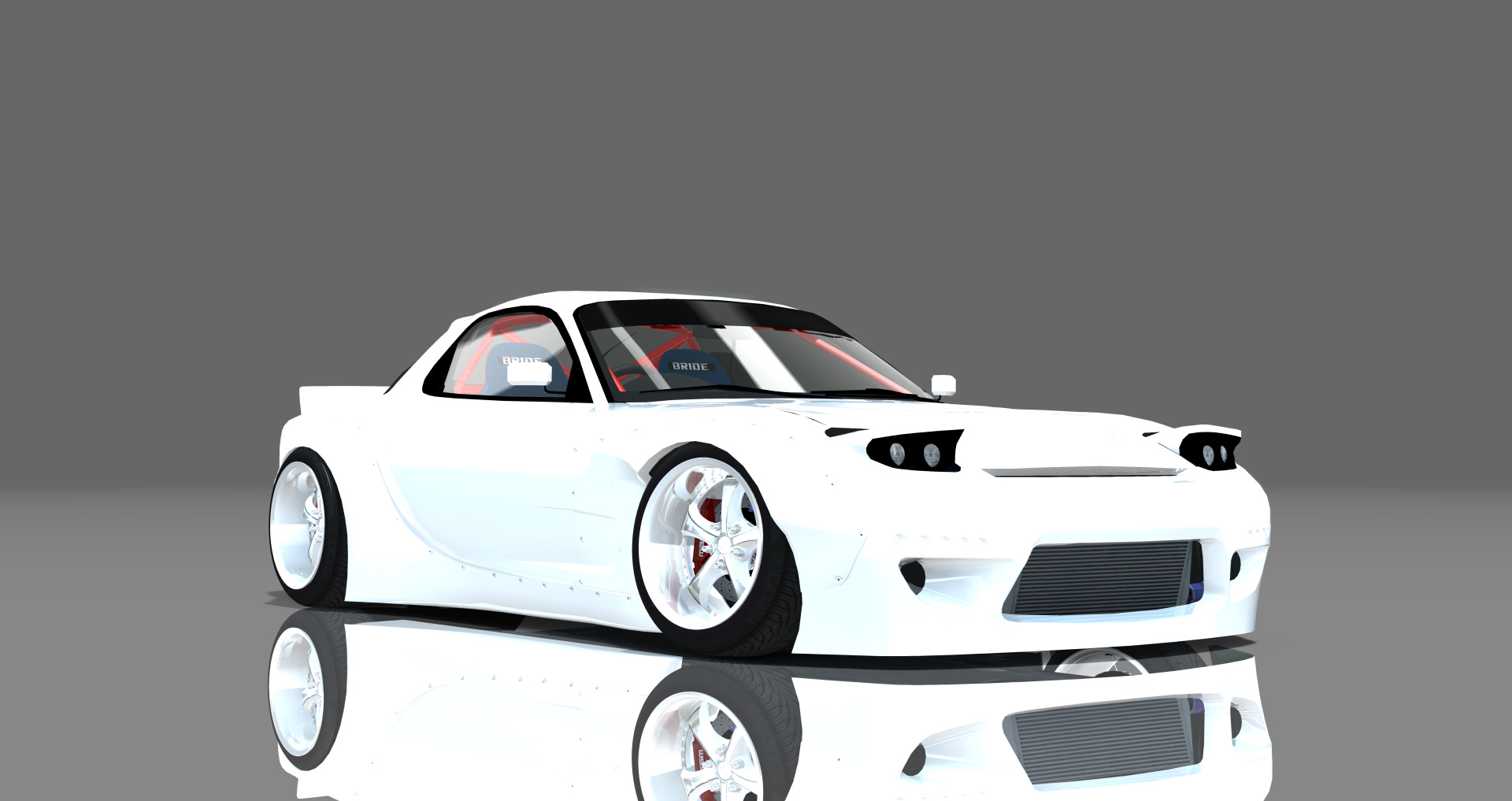 DTP Mazda RX7 FD3SRB, skin white
