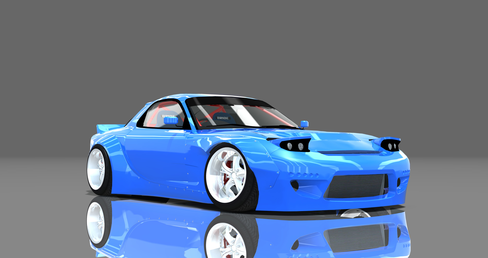 DTP Mazda RX7 FD3SRB, skin wrbluepearl