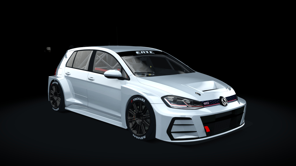 VW Golf GTi TCR'18, skin Test