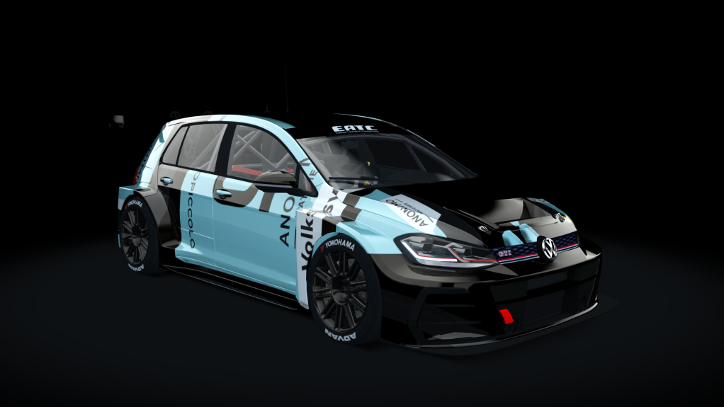 VW Golf GTi TCR'18, skin VWTCR3