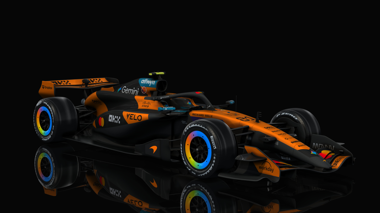 Formula Ultra 2026, skin b_MCL40_Launch_OscarPiastri