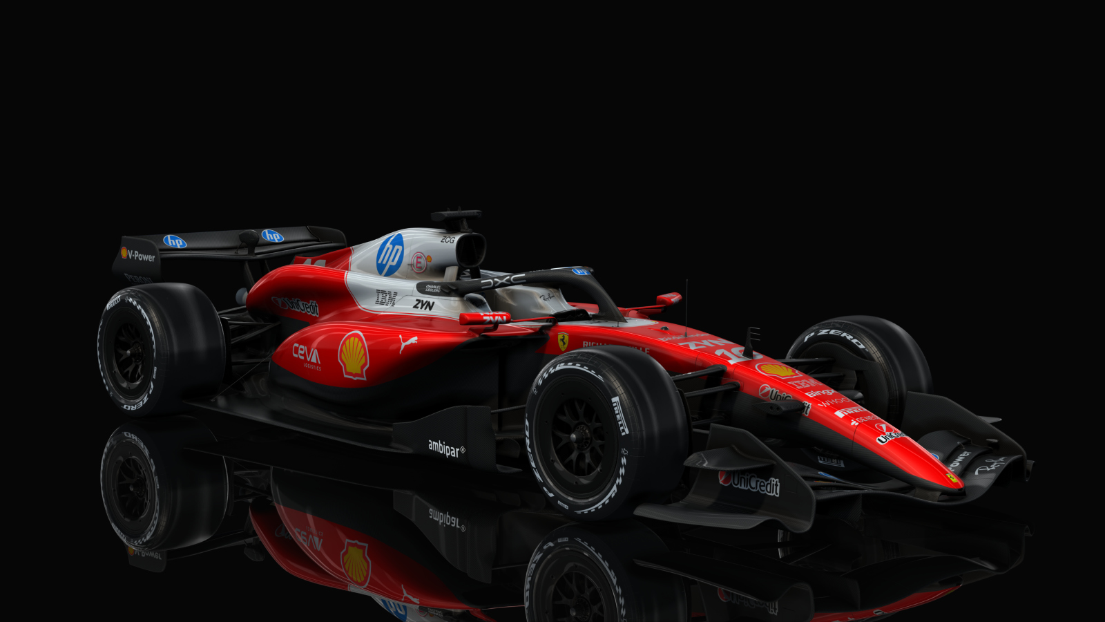 Formula Ultra 2026, skin g_SF26_Launch_CharlesLeclerc