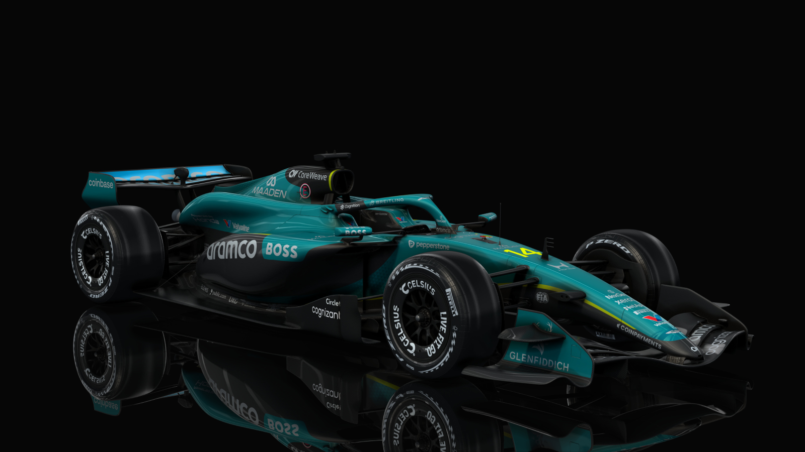 Formula Ultra 2026, skin m_AMR26_Launch_FernandoAlonso
