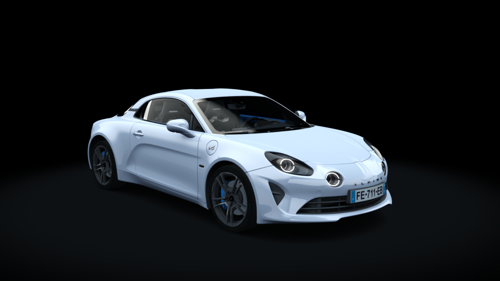 Alpine A110 2017 Premiere Edition, skin blanc_irise