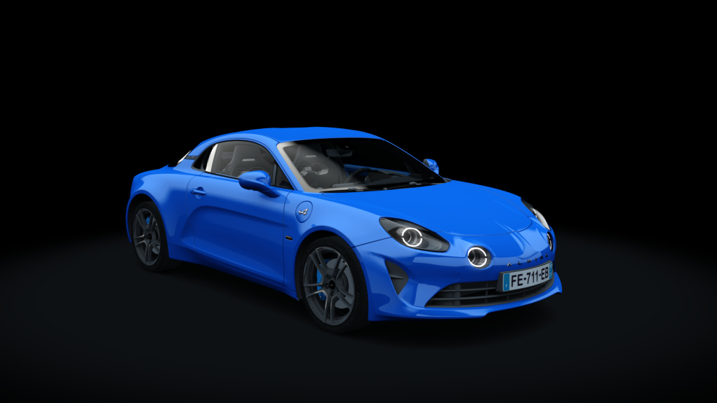 Alpine A110 2017 Premiere Edition, skin bleu_alpine