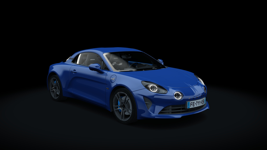 Alpine A110 2017 Premiere Edition, skin bleu_neptune