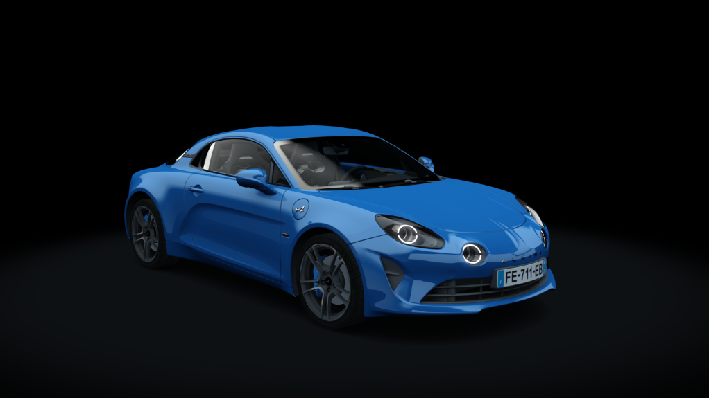 Alpine A110 2017 Premiere Edition, skin bleu_sierra