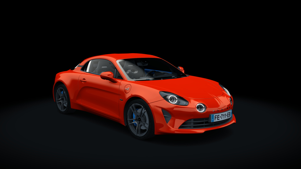 Alpine A110 2017 Premiere Edition, skin orange_sanguine