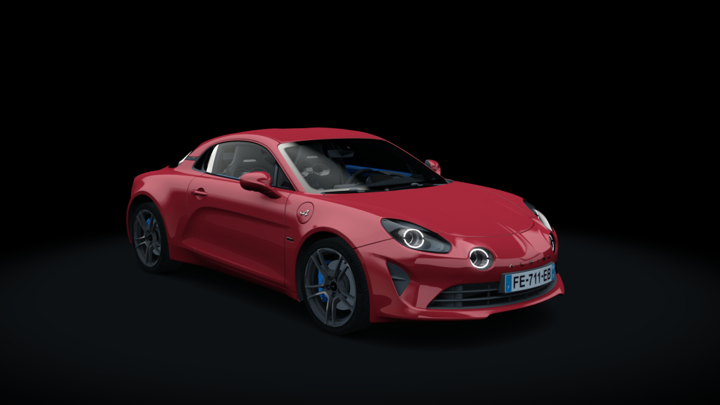Alpine A110 2017 Premiere Edition, skin rouge_rubis