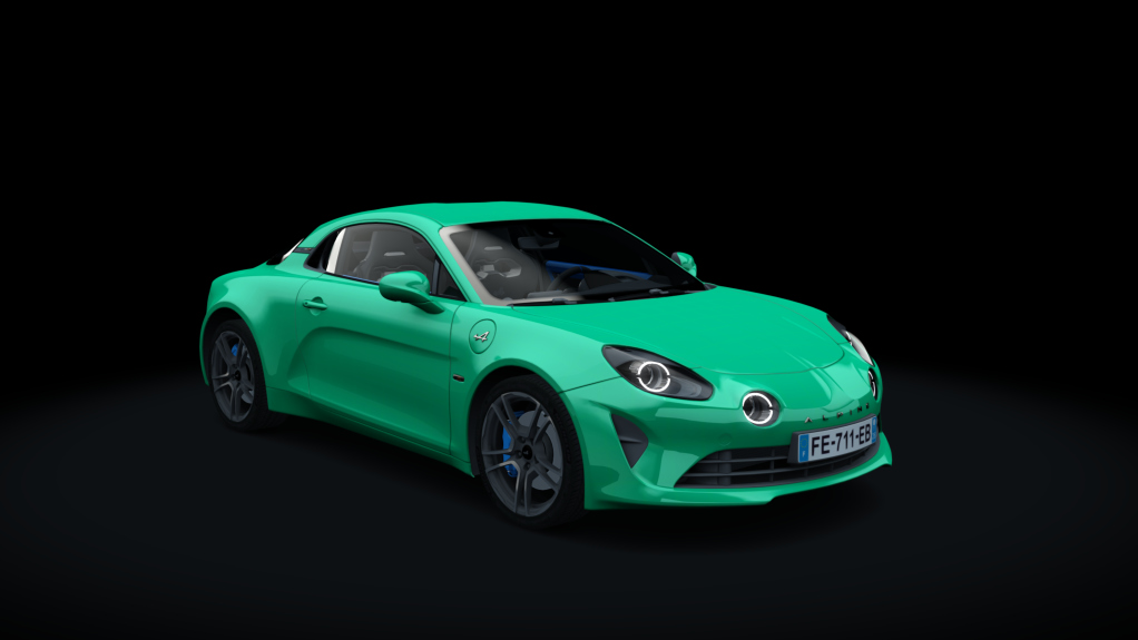 Alpine A110 2017 Premiere Edition, skin vert_emeraude