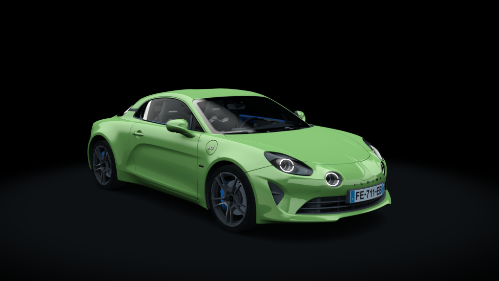 Alpine A110 2017 Premiere Edition, skin vert_normand