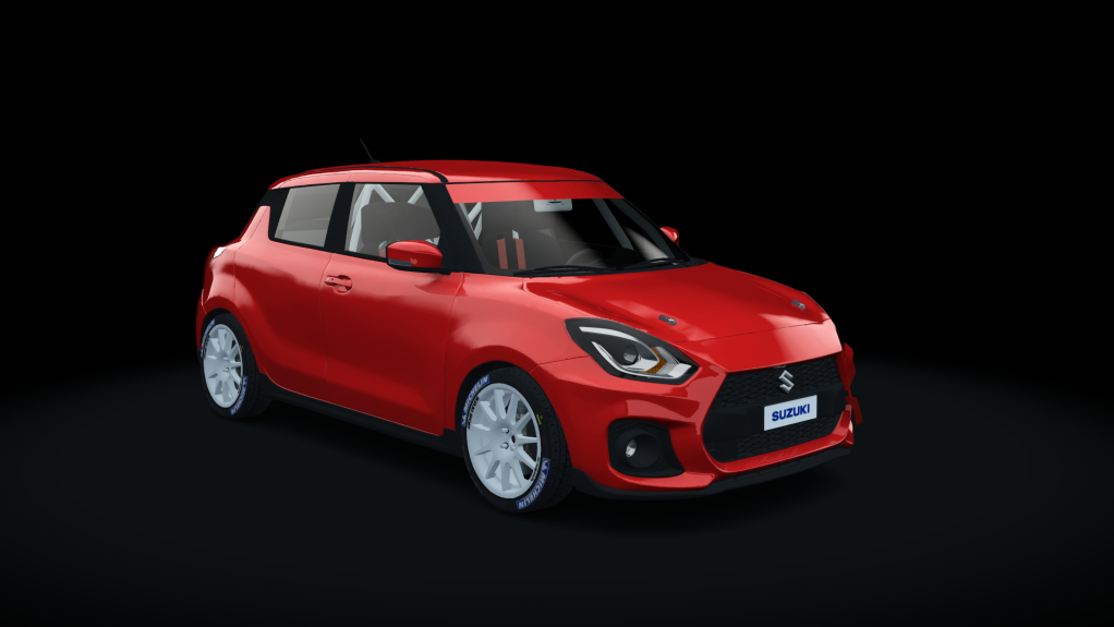 Suzuki Swift Sport Cup, skin red