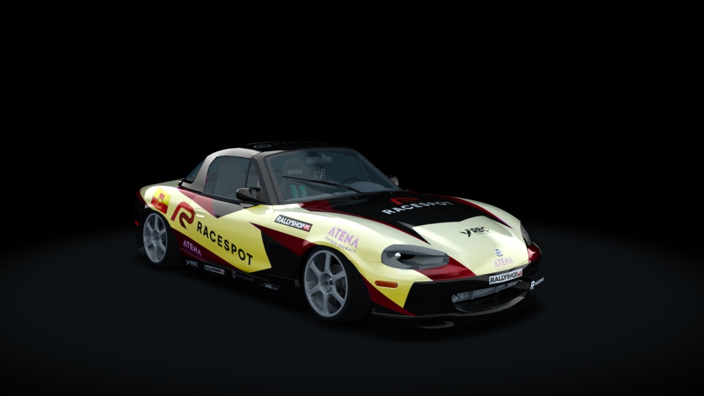 TE2 1999 Mazda Miata RaceSpot, skin mazda łódź