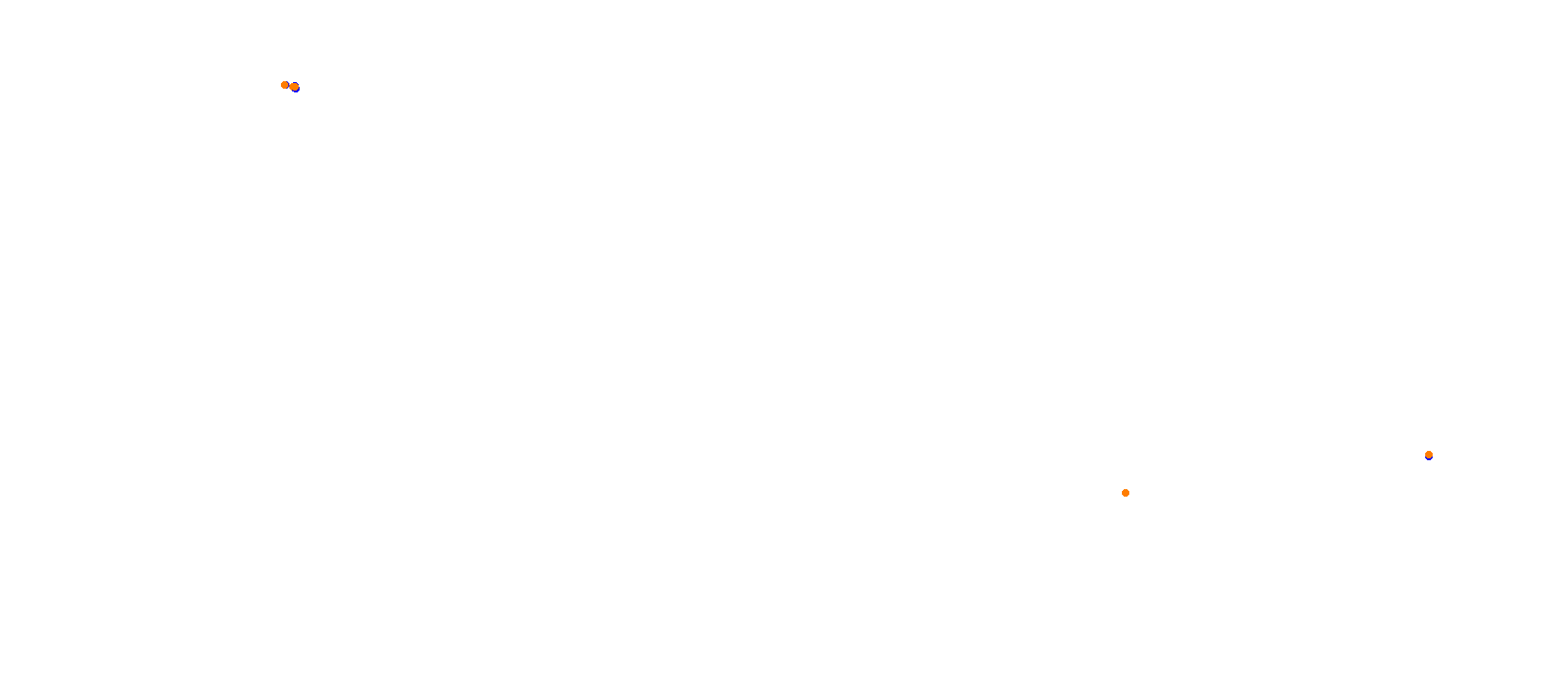 Okayama Piper circuit collisions