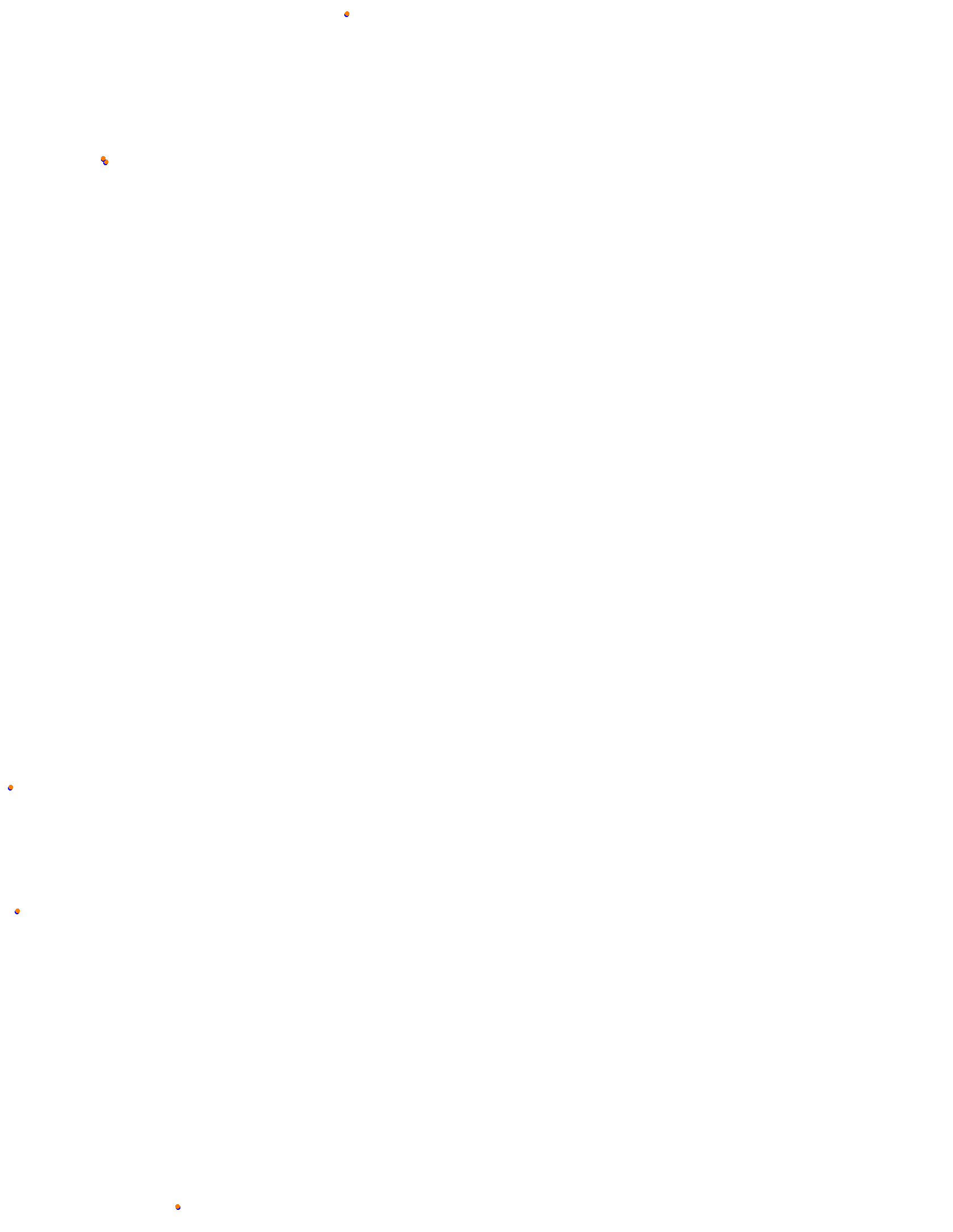 Road Atlanta 2021 - Short Layout collisions