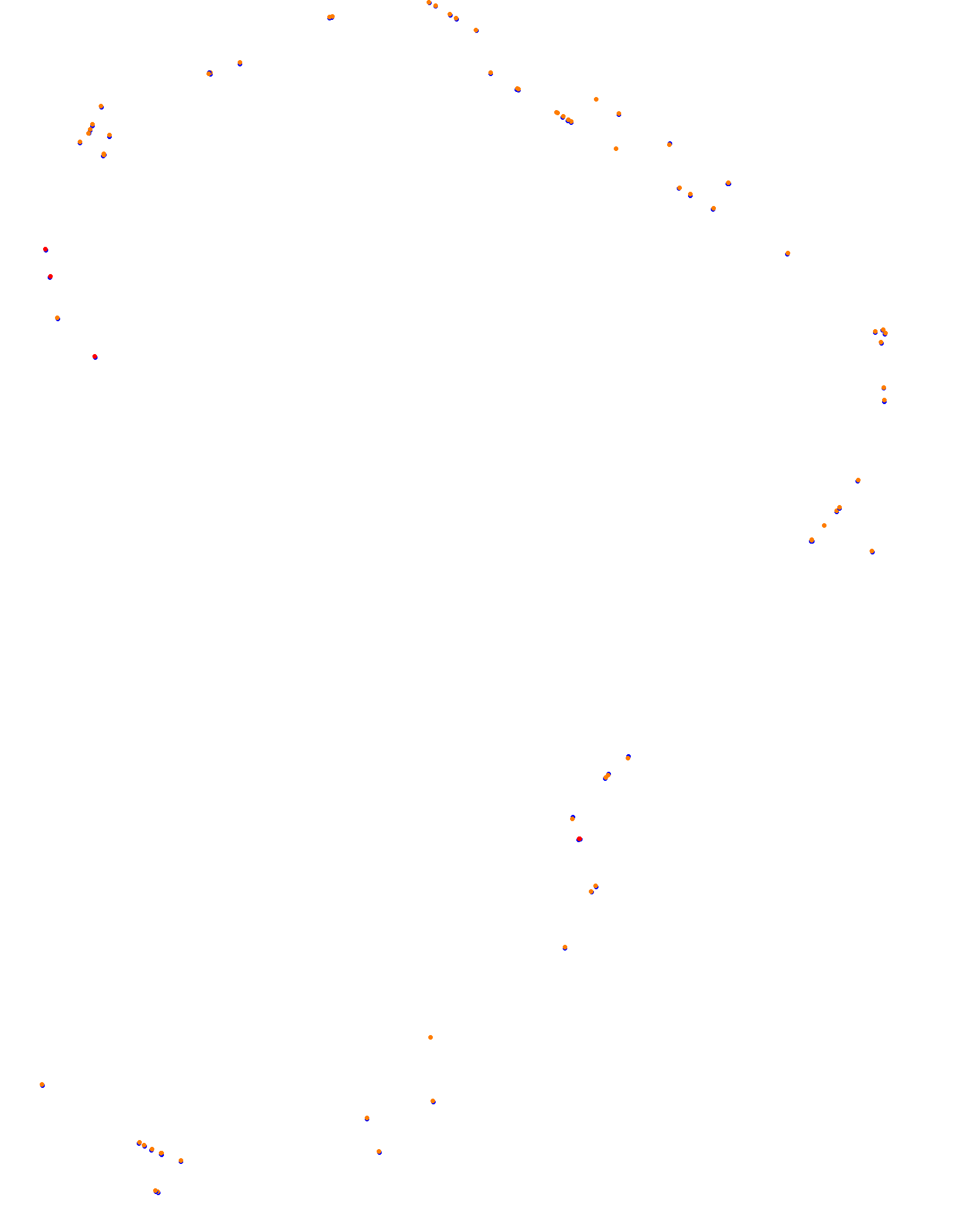Road Atlanta 2021 - Short Layout collisions