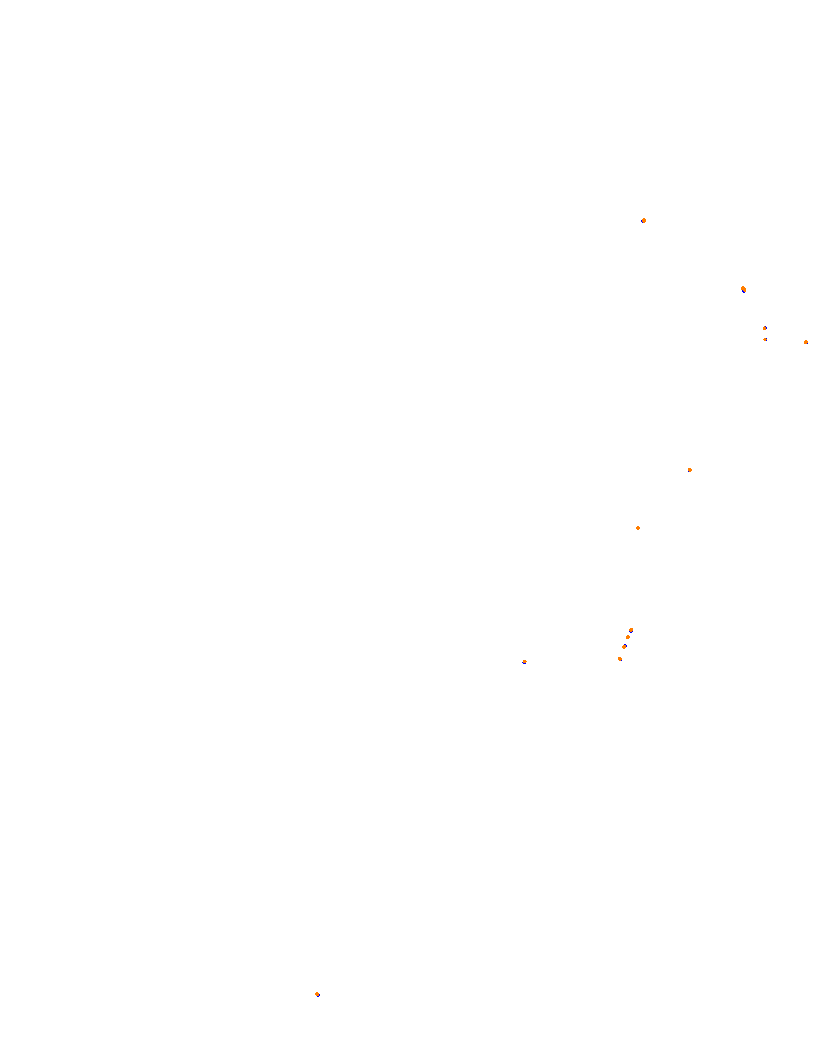 Road Atlanta 2021 - Short Layout collisions