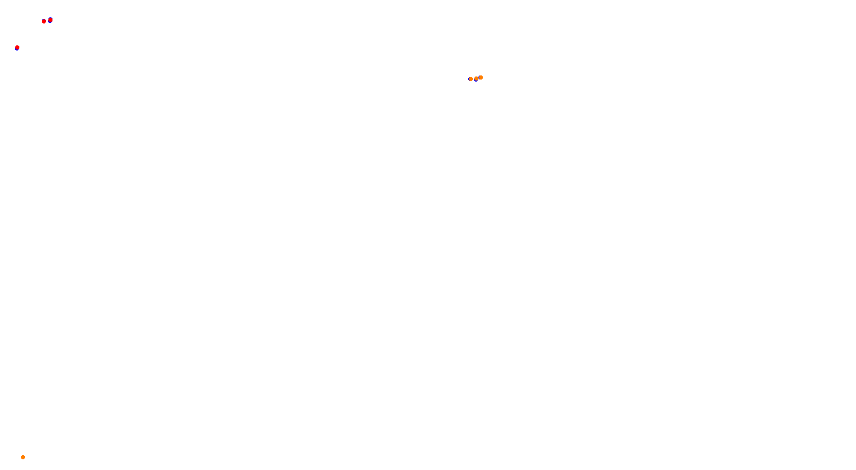 Tor Łódz - normal layout collisions